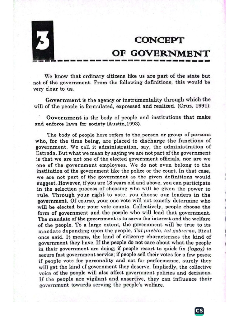 Philippine Governance | PDF