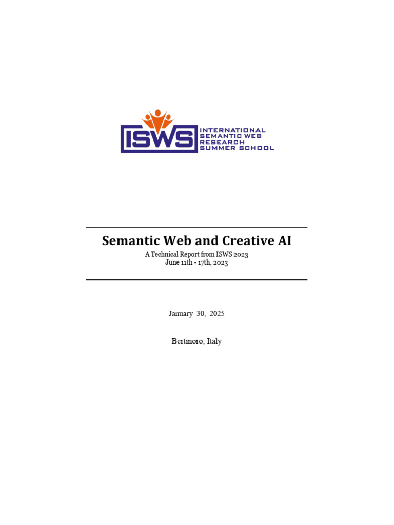 Semantic Web Meets Creative AI | PDF | Artificial Intelligence ...