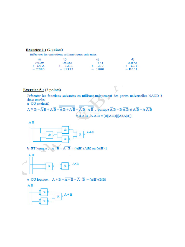 Correction Td N 2 Guide Pdf