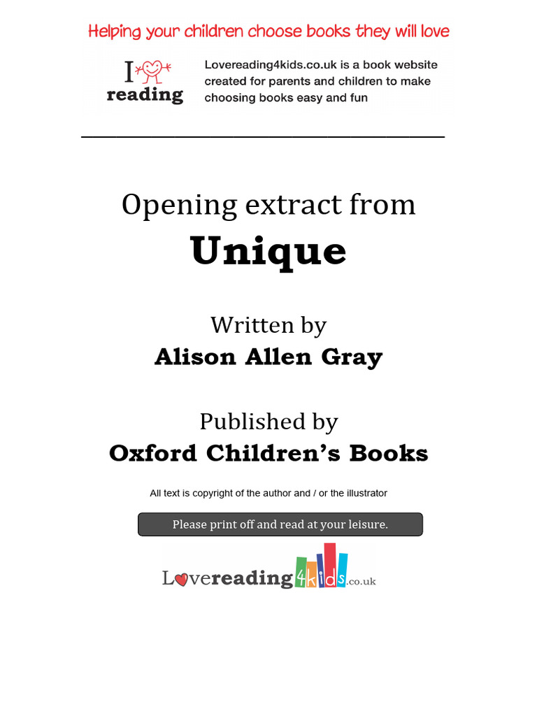 Unique Final Extract | PDF