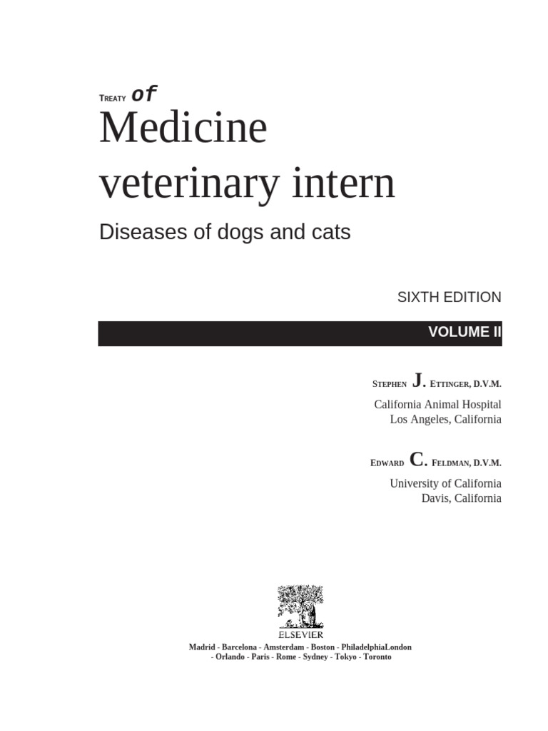 Veterinary Internal Medicine | PDF | Medical Specialties | Medicine