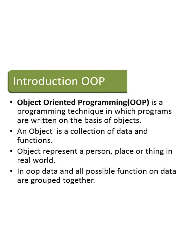 1 class and objects | PDF