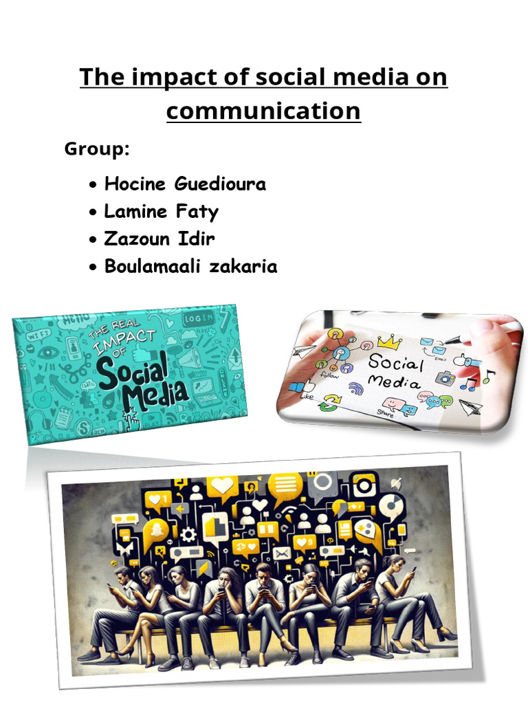 Social Media's Impact on Communication | PDF | Social Media | Popular ...