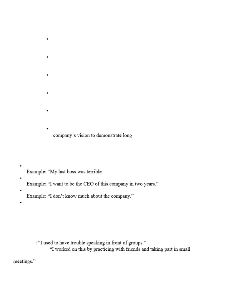 Answering 6 Common Interviewing Questions | PDF | Job Interview | Languages