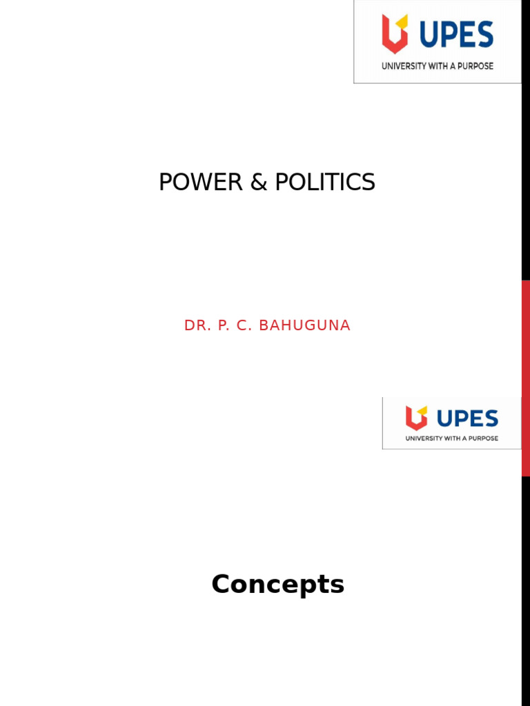 Session, 54, Power and Politics | PDF | Power (Social And Political ...