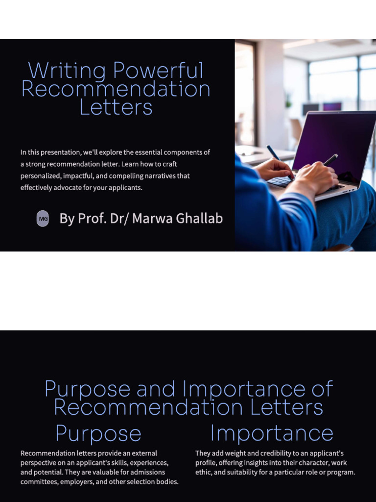 Crafting Impactful Recommendation Letters | PDF | Leadership | Behavior ...