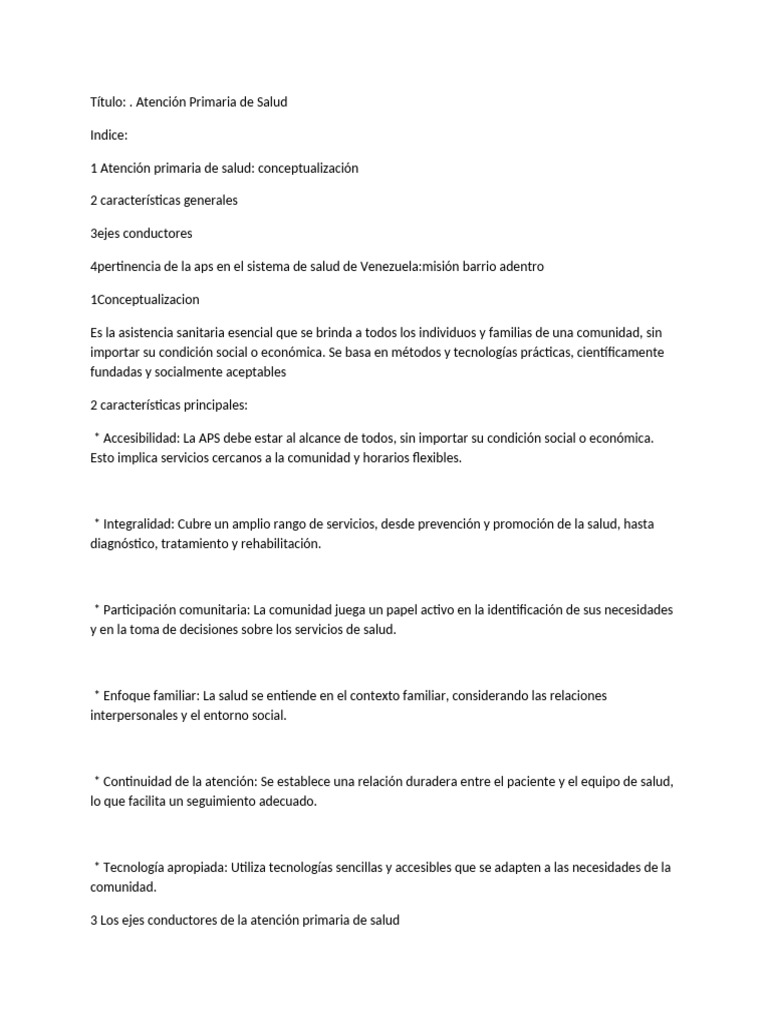 Salud Aps | PDF | Cuidado de la salud | Medicina