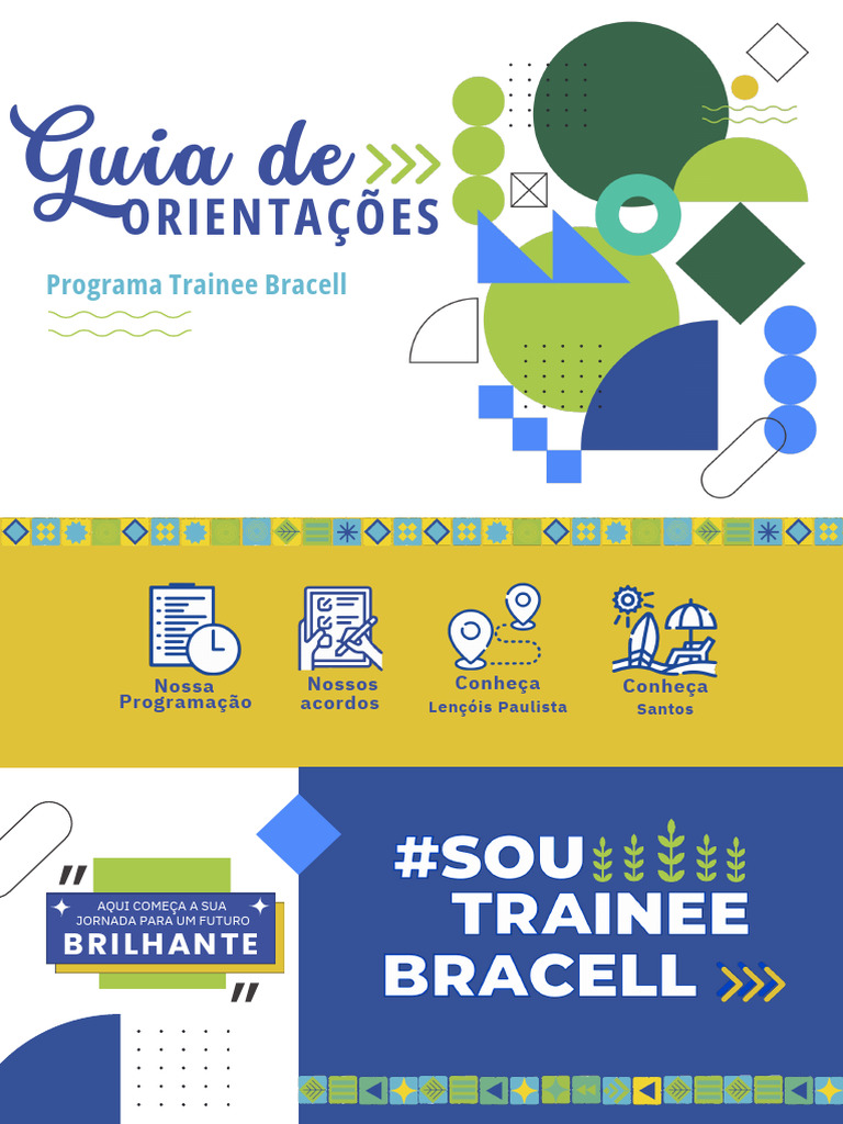 Guia de Orientações Trainee 2025 - 20250131 - 213512 - 0000 | PDF | Museu