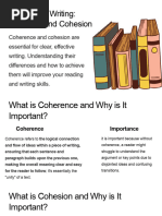 Understanding Coherence and Cohesion | PDF