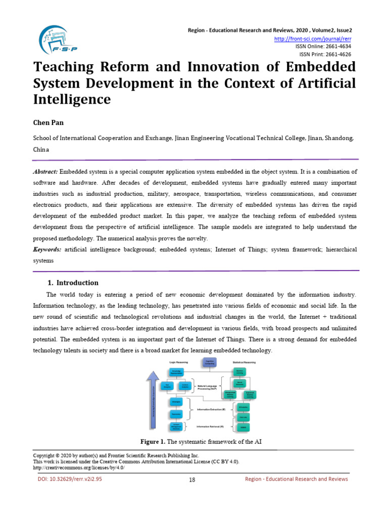 Teaching Reform and Innovation of Embedded System | PDF | Knowledge ...