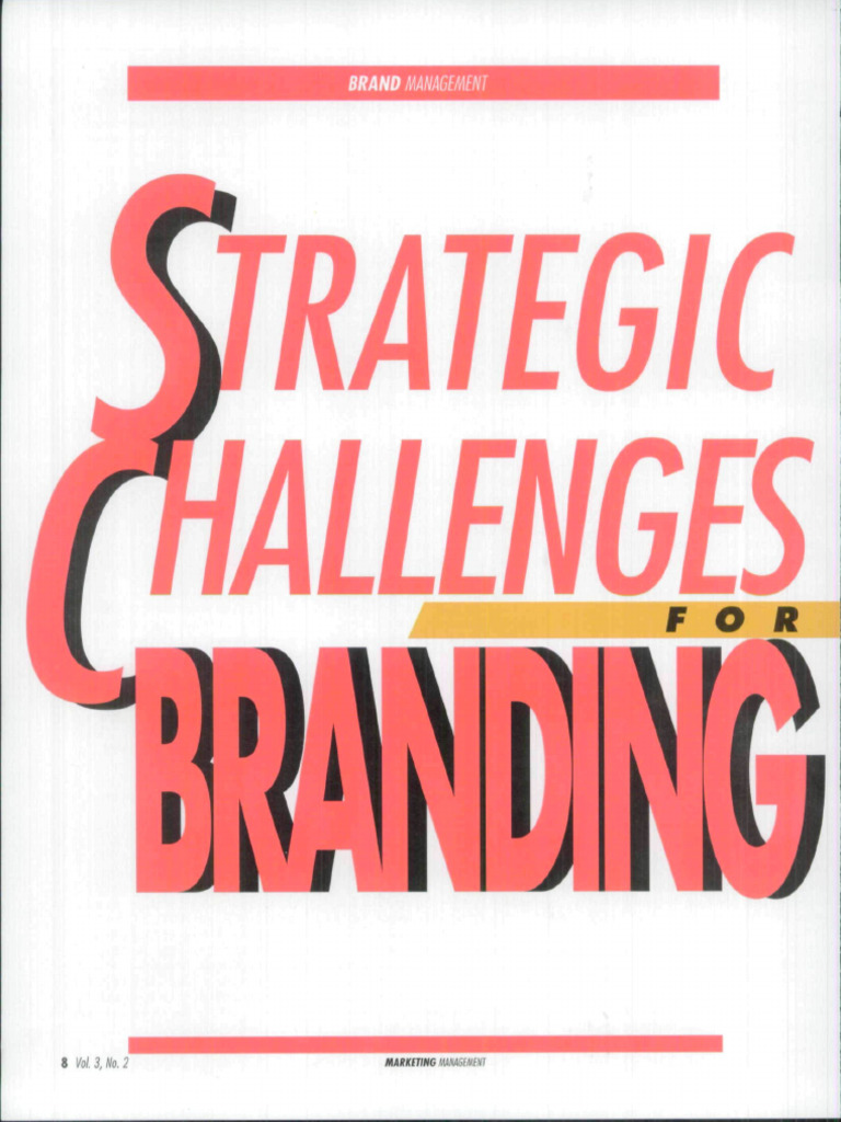 Brand+Challenges+ +elements | PDF | Brand | Retail