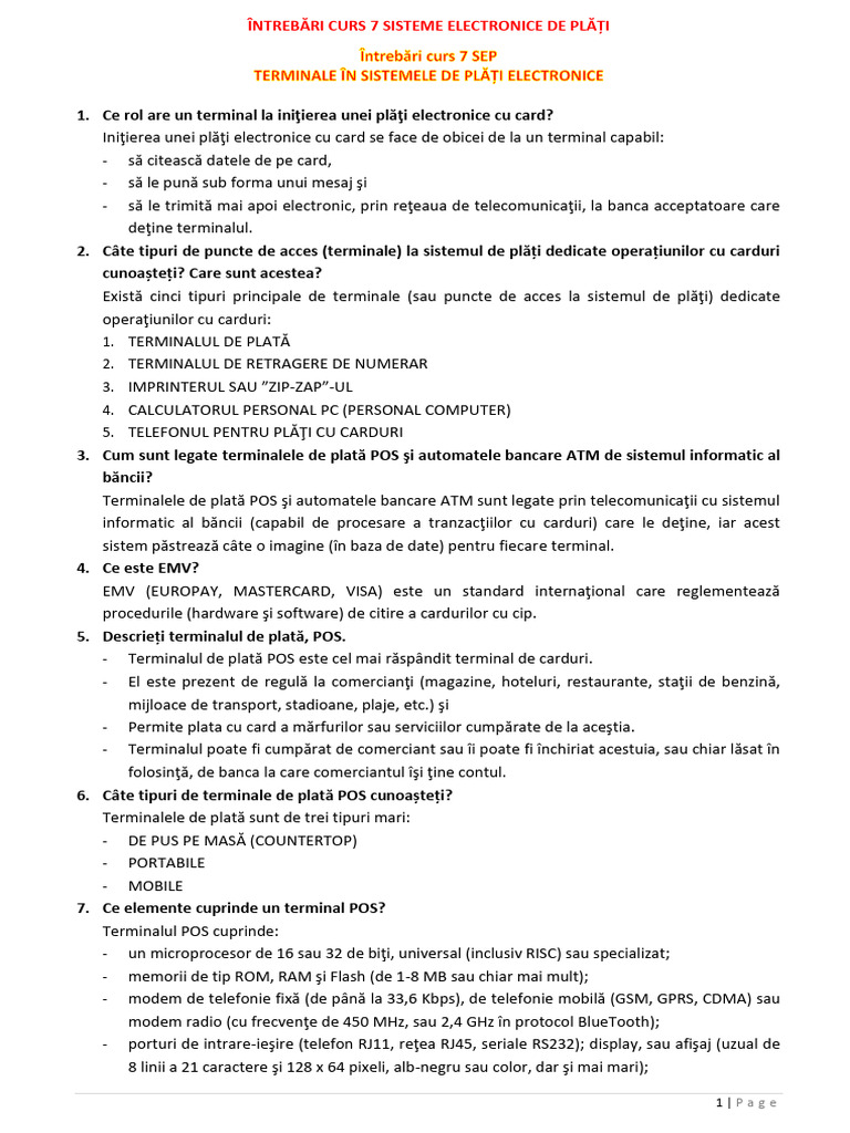 Curs 7 - Sep | PDF