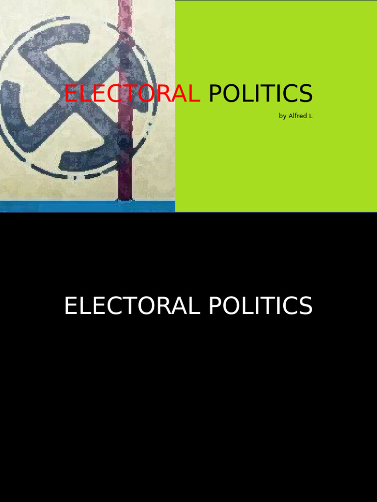Understanding Electoral Politics in India | PDF | Elections | Electoral ...