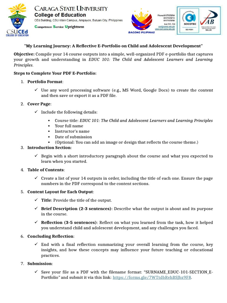 F1 E Portfolio My Learning Journey A Reflective E Portfolio On