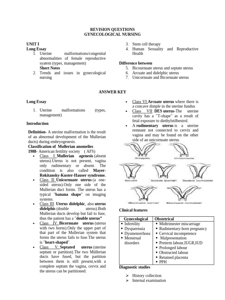 Gynae | PDF | Menopause | Uterus