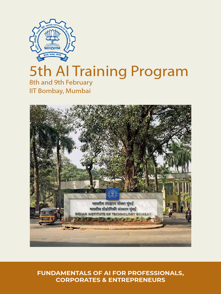 Updated 5th Ai Training Brochure | PDF | Artificial Intelligence ...