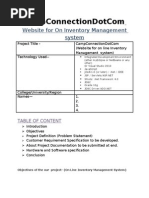 Inventory Management System