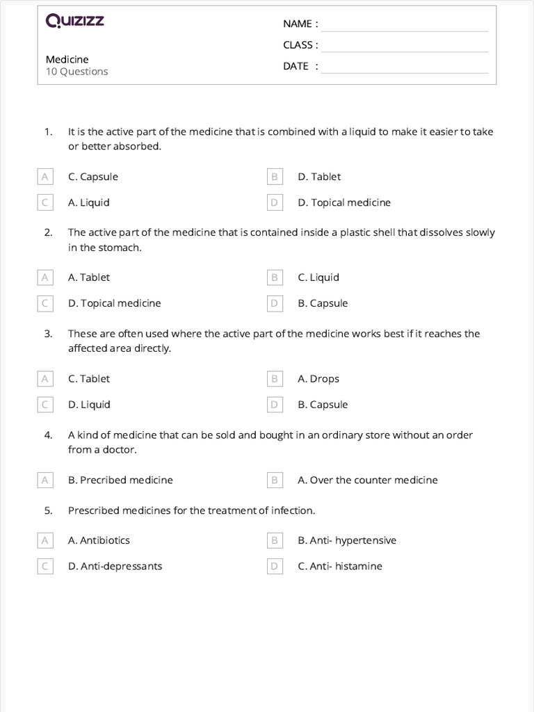 Medicine 6 | PDF