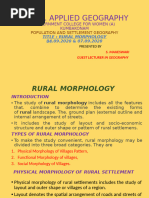 (APHG) Unit 5 - Settlement Patterns and Survey Methods | PDF | Travel
