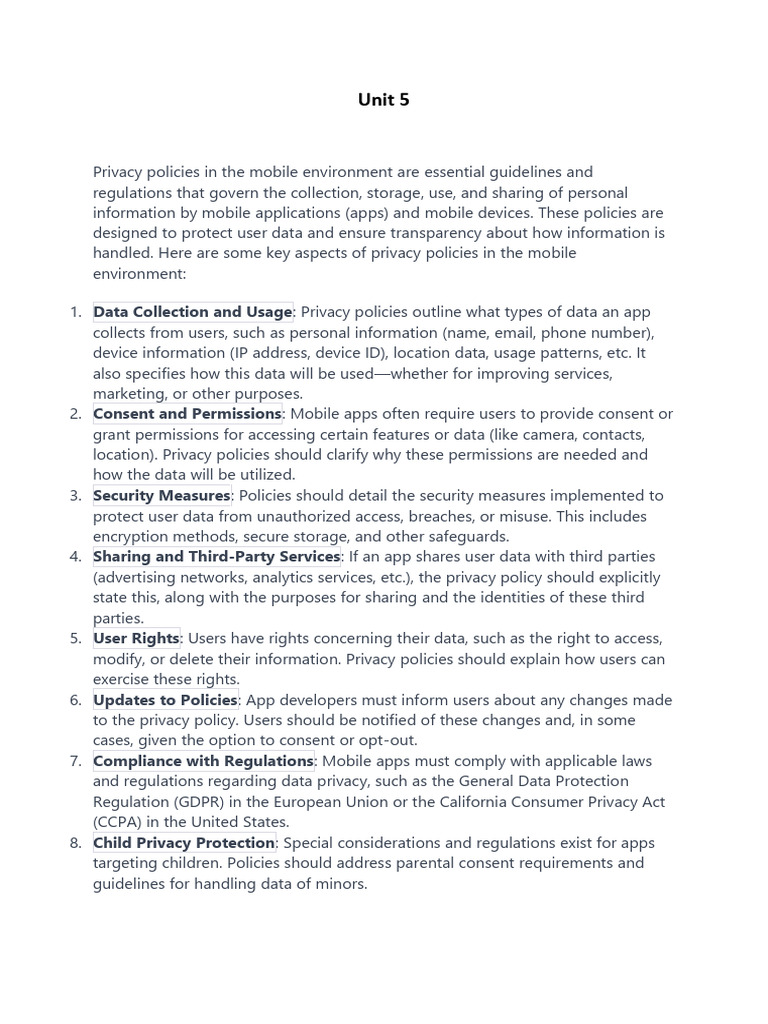 Unit 5 Matreial | PDF | Security | Computer Security