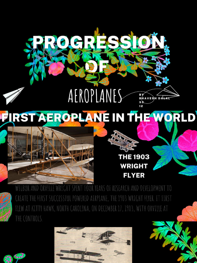 Evolution of Aviation Technology | PDF