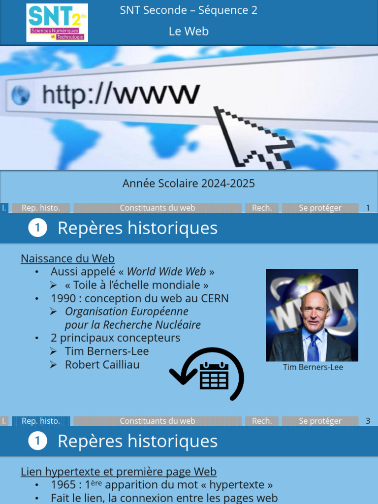 Histoire et évolution du Web depuis 1990 | PDF | Internet | Internet et Web