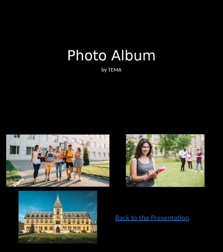 Task 3 - Photo Album | PDF
