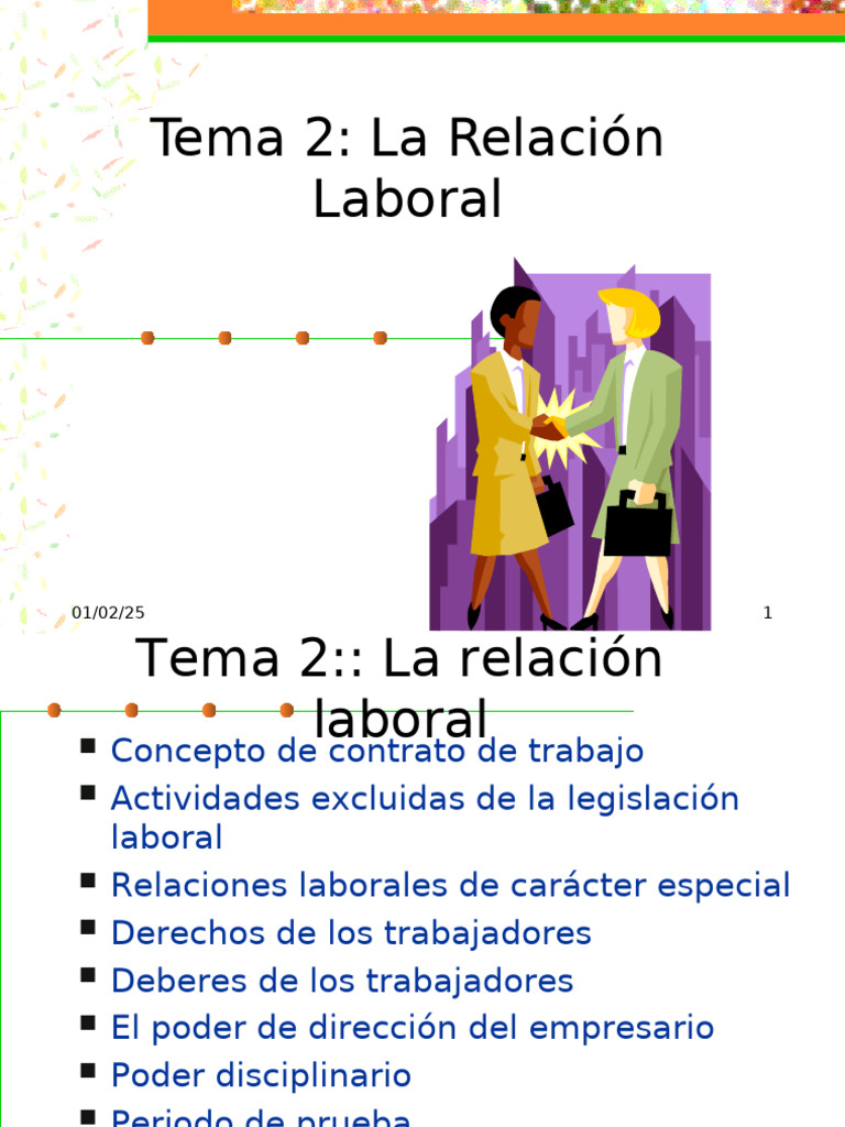 Tema 2 FOL | PDF | Derecho laboral | Empleo