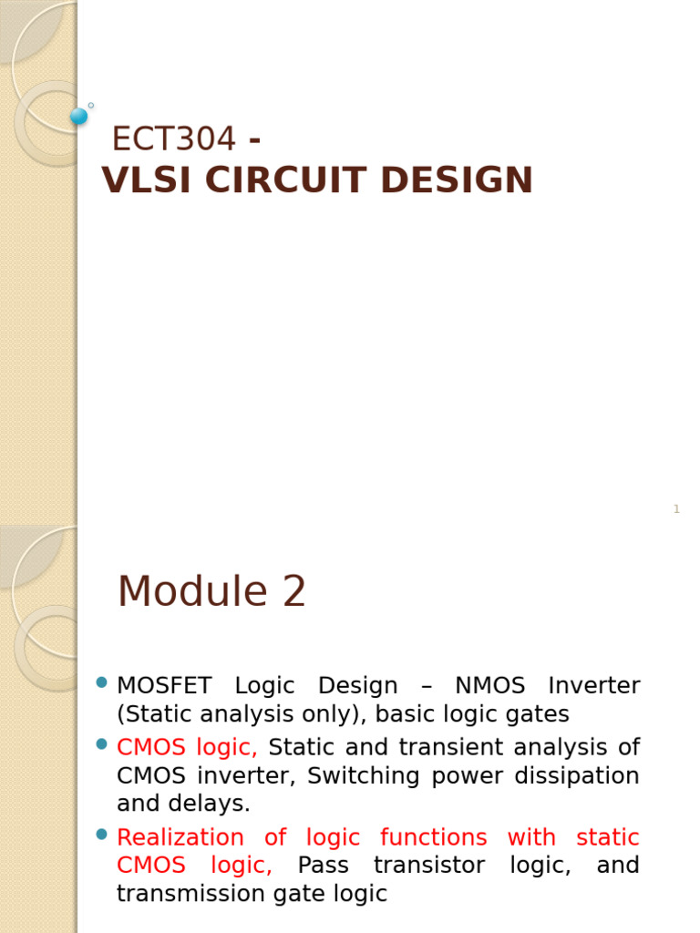 CMOS Inverter Design and Analysis | PDF | Cmos | Logic Gate