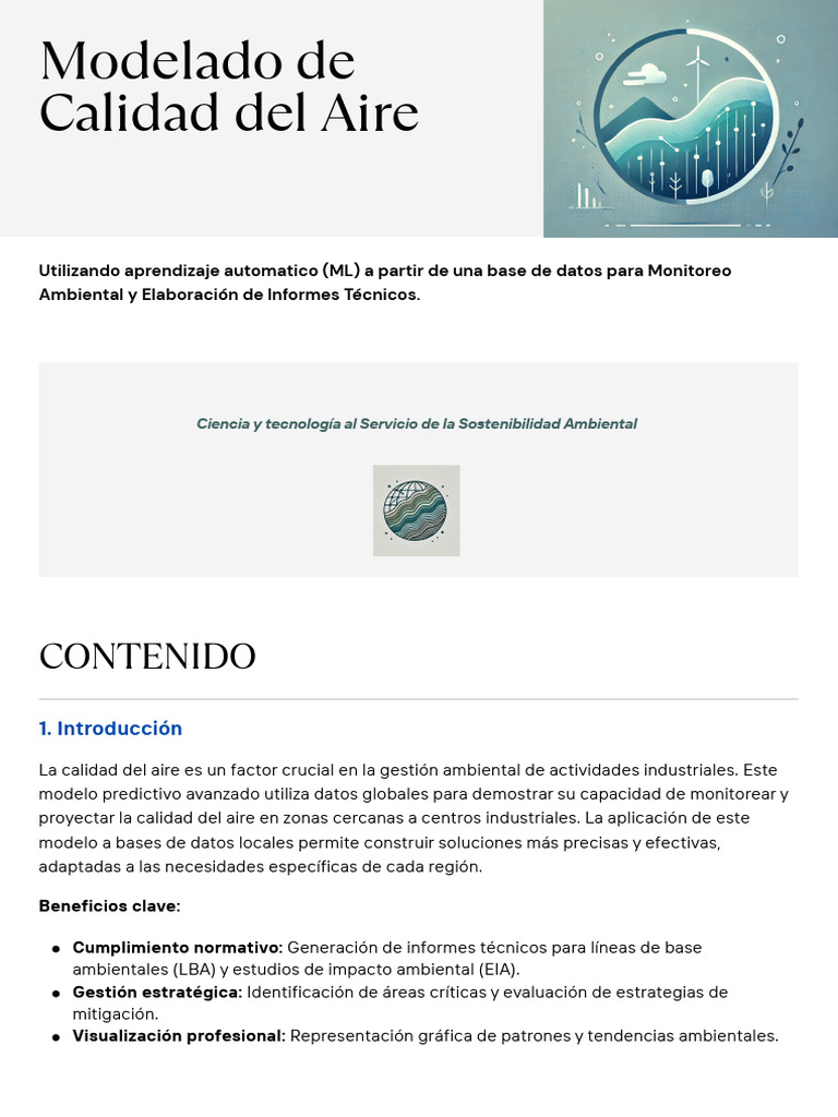 Propuesta Modelo de Calidad Del Aire | PDF | La contaminación del aire ...