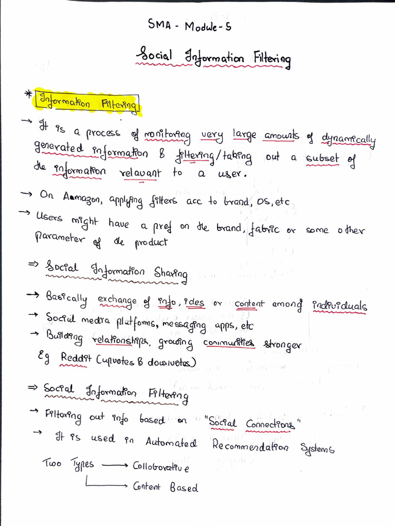 SMA Module 5 | PDF