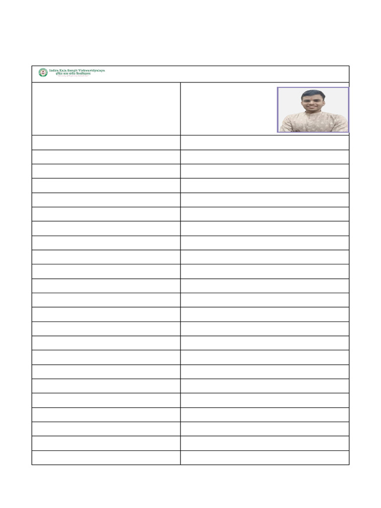 Examination Form | PDF