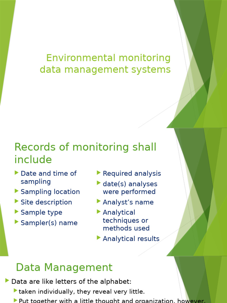 Data Management Systems Examples