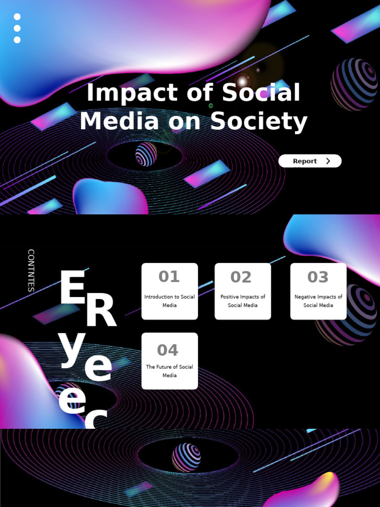 AIPPTMaker - Impact of Social Media On Society | PDF | Social Media ...