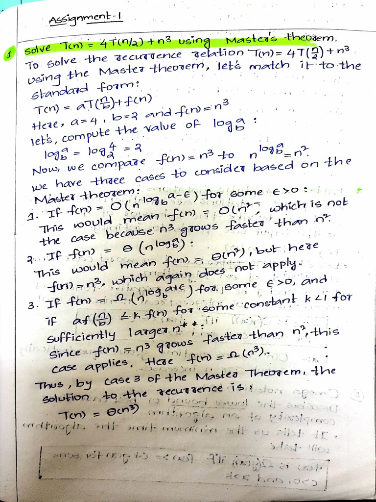 Daa Assignment | PDF