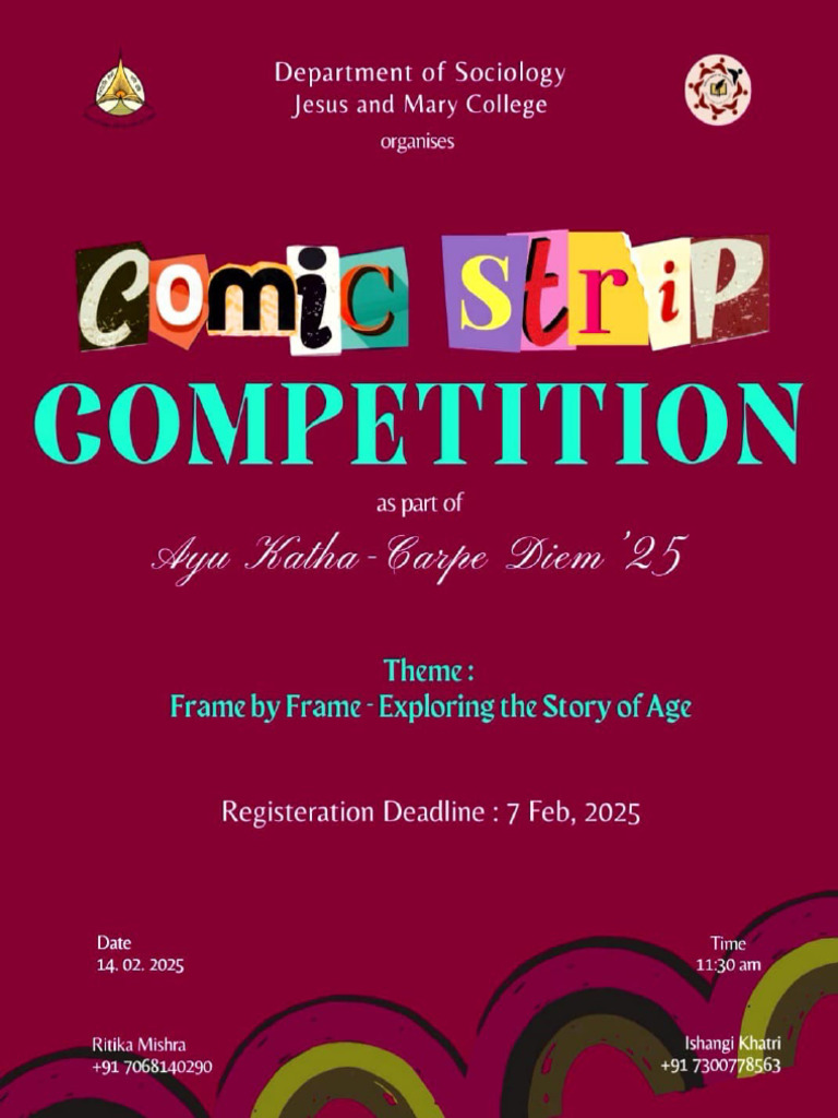 Comic Strip Competition 2025 Details | PDF