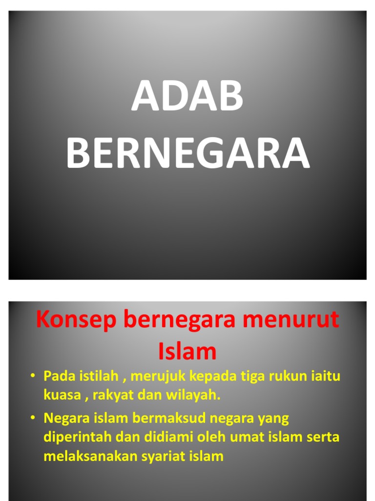 Adab Bernegara Pdf
