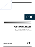 Botech Bsd1000 SD STB Kullanim Kilavuzu