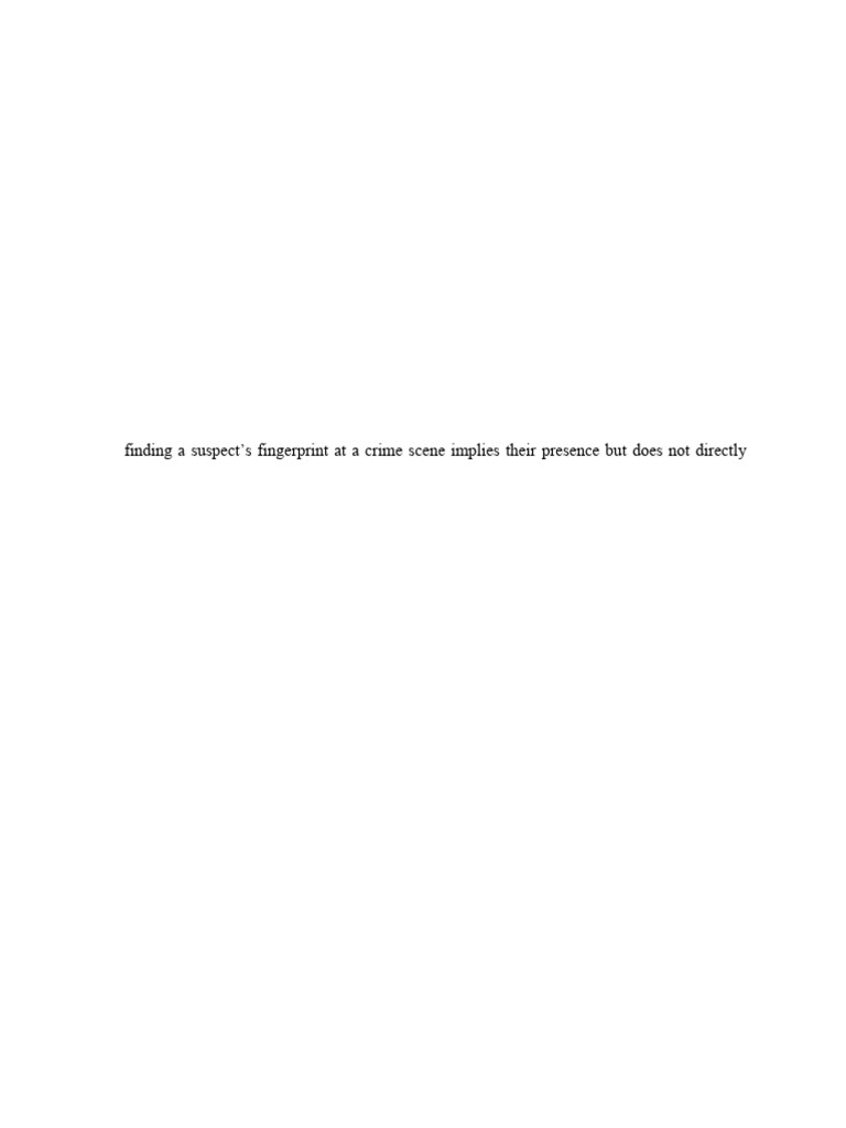 Evidence | PDF