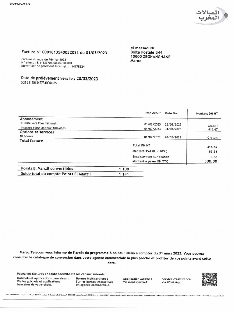 Justificatif D'adresse | PDF