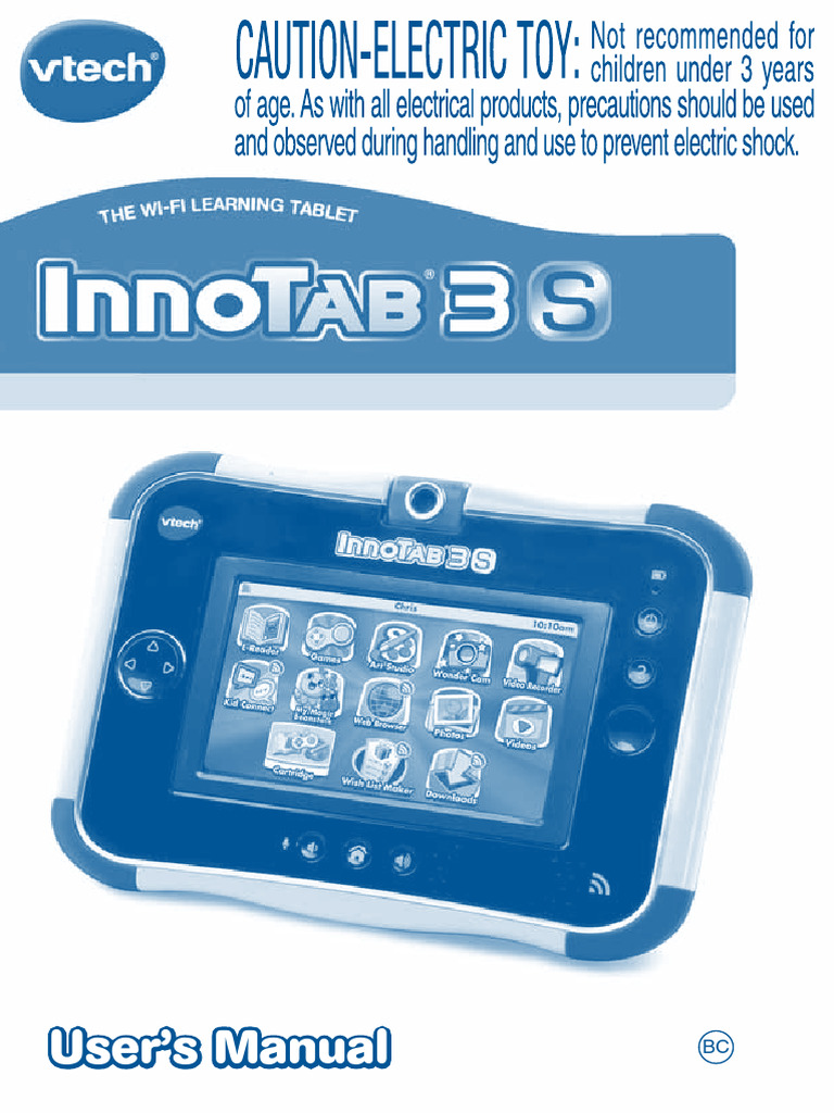 InnoTab3SProductManual 07.29.13 (2013) Final | PDF | Mobile App ...