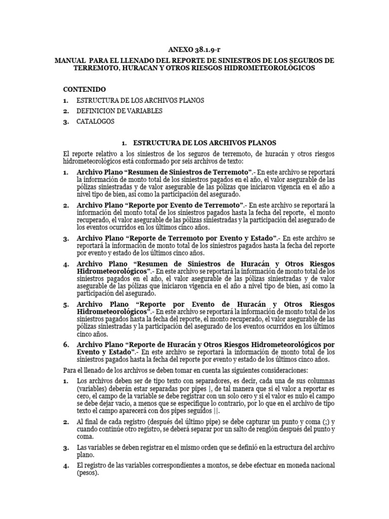 38.1.9 - R RR8 Manual de Los Siniestros de Terremoto, Huracan y Otros ...