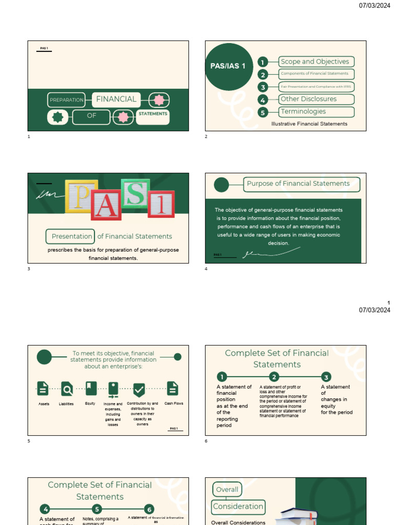Financial Statement Preparation Guide | PDF | Balance Sheet | Financial ...