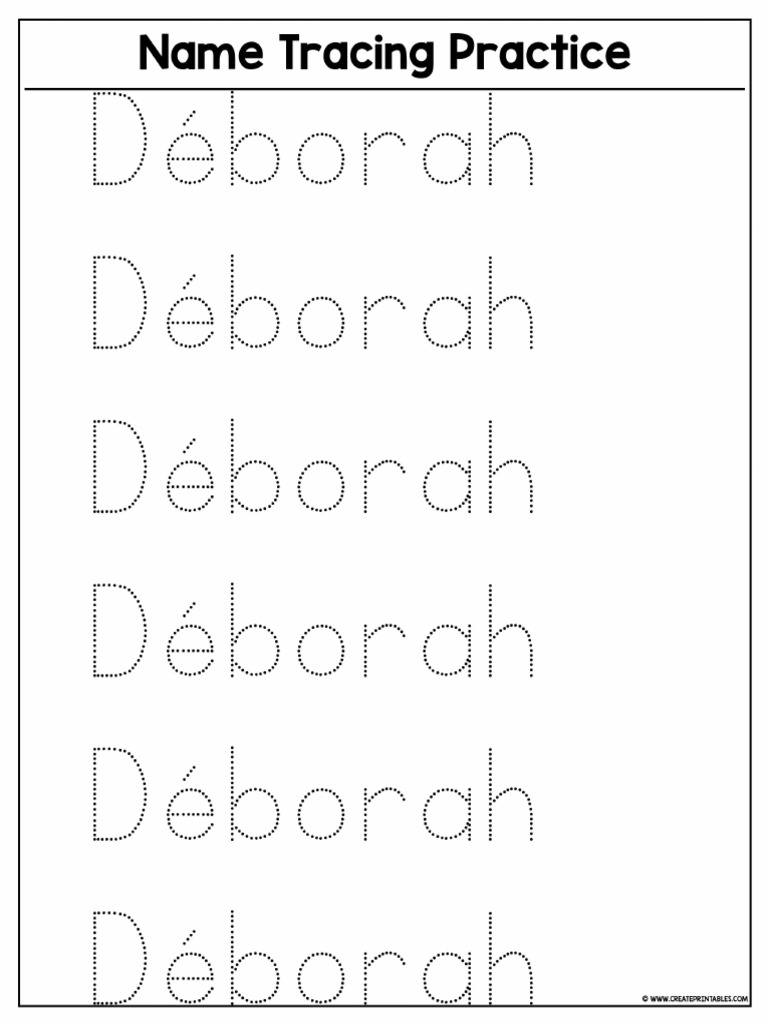 Name - Tracing - Practice EB44 B68B 2281 | PDF