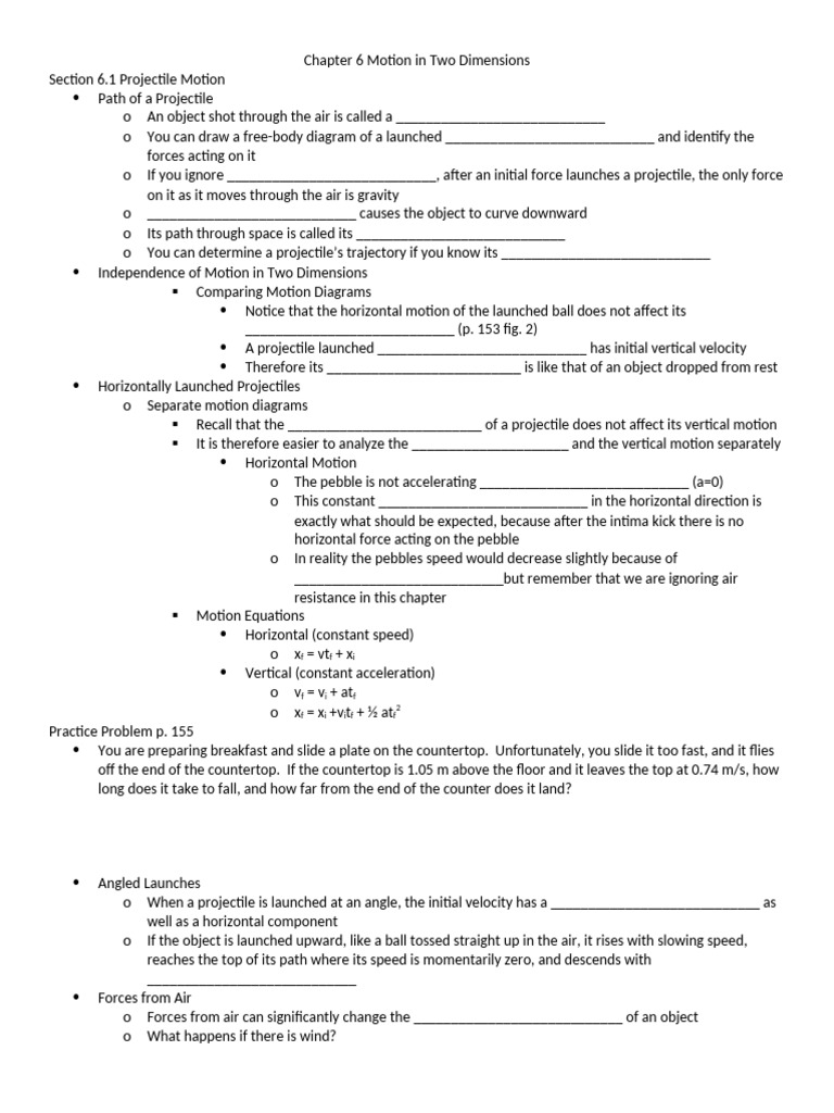 Chapter+6&8+Outline 1,2,3 | PDF | Torque | Rotation Around A Fixed Axis