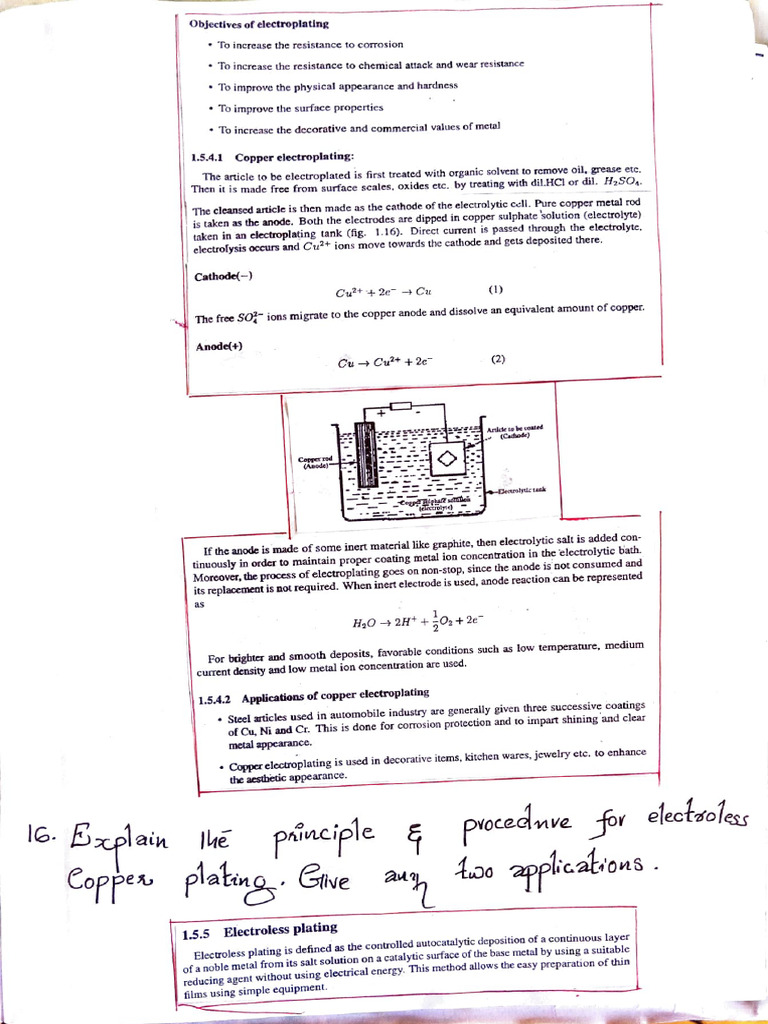 Electro and Electroless Plating | PDF | Industrial Processes ...