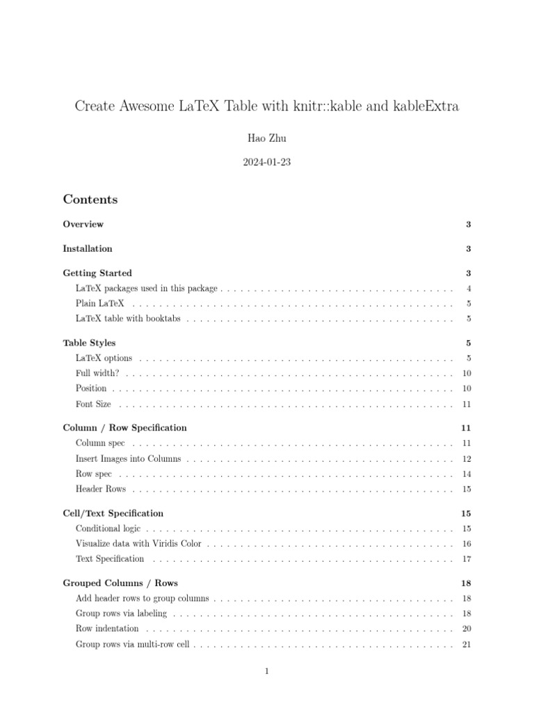 awesome_table_in_pdf | PDF | Car