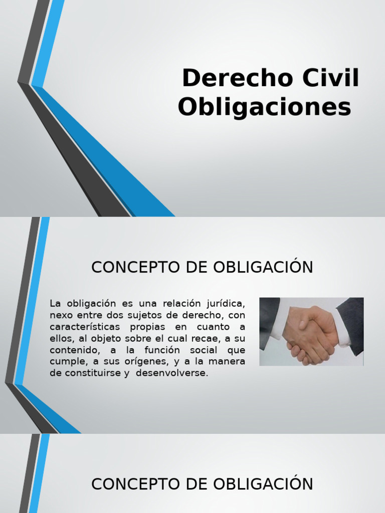 Obligaciones en Derecho Civil | PDF | Pagos | Estatuto de limitaciones