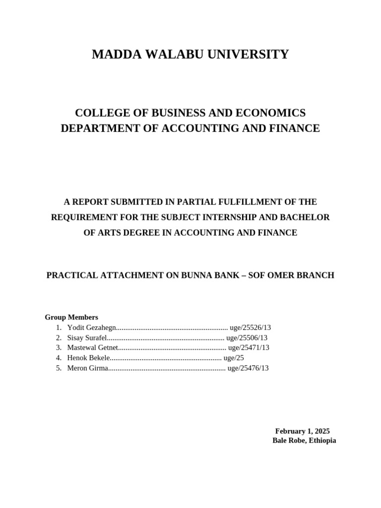 Internship Report Pdf Banks Risk Management