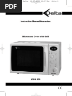 Download Delta Microwave Manual by Doru Balan SN82287331 doc pdf